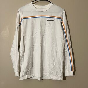 Supreme Full Stripe L/S Fee White (Size S)